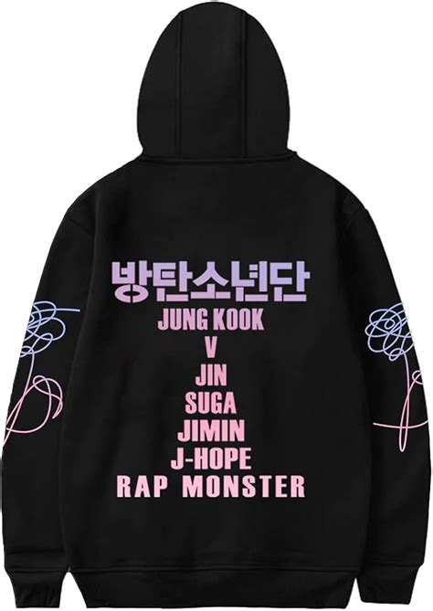 Buy Dolpind Kpop Hoodie Bangtan Love Yourself Tear Hoodie Suga Jimin ...
