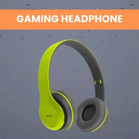 GUGGU R47 Wireless (Portable Bluetooth Headphone) with Microphone, SD ...