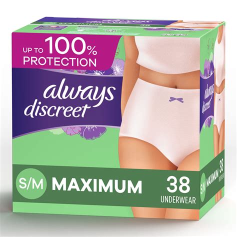 Buy ALWAYS DISCREETIncontinence & Postpartum Incontinence Underwear for ...