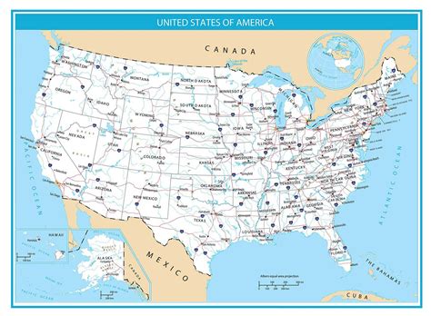 USA Geography Map 的图像结果