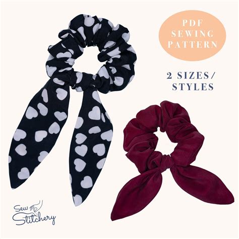 Image result for Printable Scrunchie Pattern