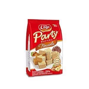 Lago Party Wafers Hazelnut 250 g : Amazon.in: Grocery & Gourmet Foods