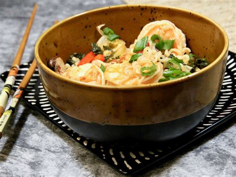 Spicy Shrimp Ramen Noodles Recipe