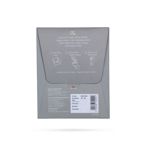 Giri - Midnight Premium Freshener Sachet | Air Freshener Pocket | Car ...