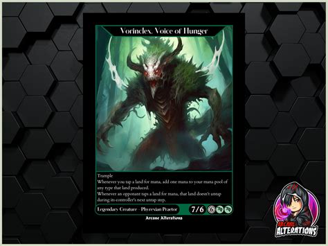 Vorinclex Voice of Hunger Full Art Custom Card - Etsy