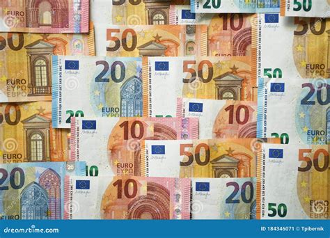 European Union Money Currency Euro Different Paper Notes Stock Image - Image of union, european ...