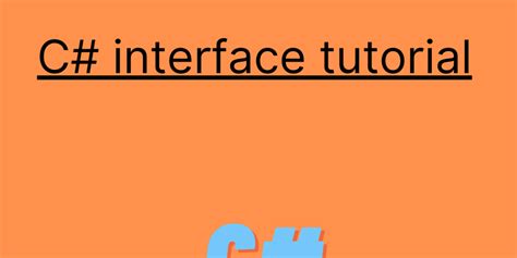 C Interface Tutorial Download 的图像结果