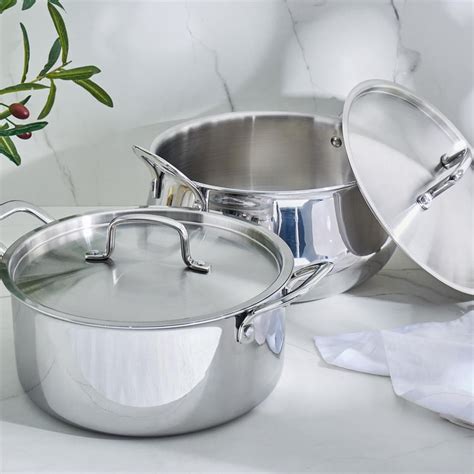Buy Valeria Carin Stainless Steel Induction Handi with Lid - 6.8L from ...