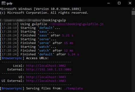 Doc - Booking Template