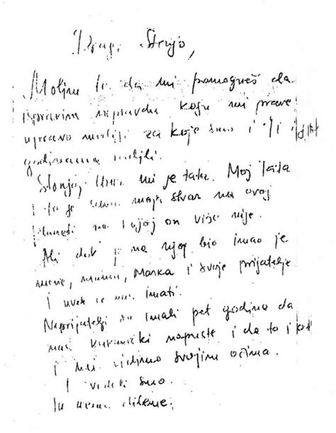 "UMRO MI JE TATA, MOJ TATA!" Rukom pisano pismo Marije Milošević nakon ...