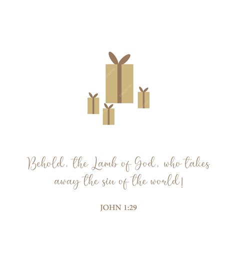 Premium Vector | Christmas card, christmas bible verse, christmas gift ...