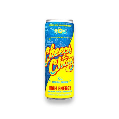 Cheech & Chong High Energy Drink Tropical Sunrise 12oz