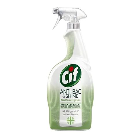 CIF Power & Shine Antibacterial MultiPurpose Cleaner Spray for Kitchen ...