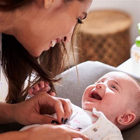 Newborn Baby Smiling After Birth