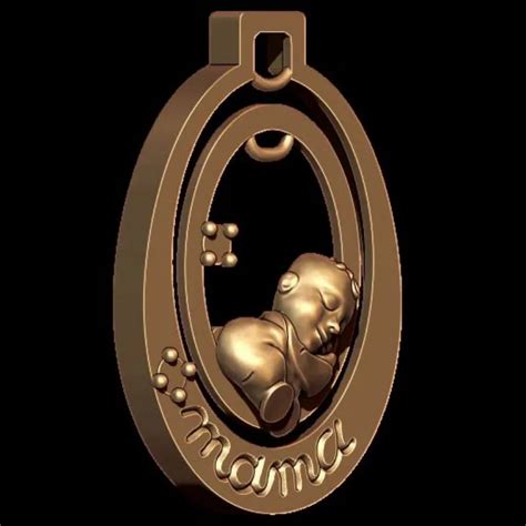 Exquisite Sleeping Baby 3D Print Model - Unique Design
