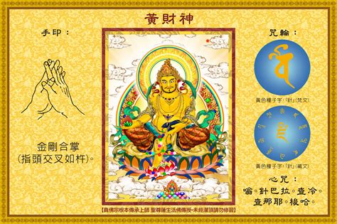 藏传佛教黄财神心咒 播放转发 增强财运