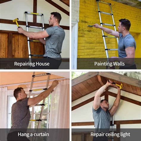 Image result for Telescoping Extension Ladder