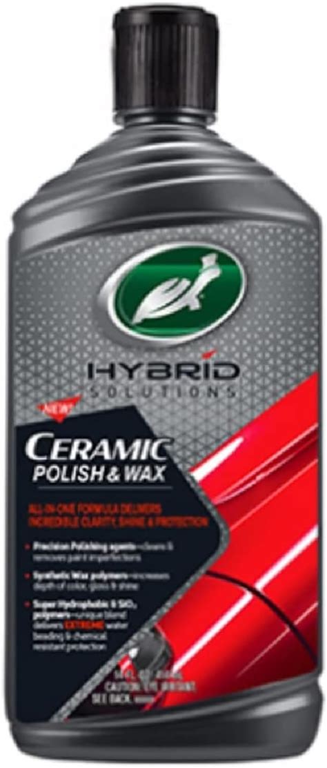 Turtle Wax 53412 Hybrid Solutions Ceramic Polish and Wax-14 Fl Oz ...