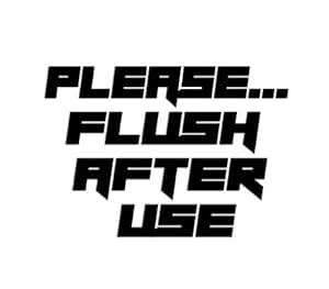 ISEE 360 Creative Toilet Monster Hello Bathroom Decal Funny Vinyl ...