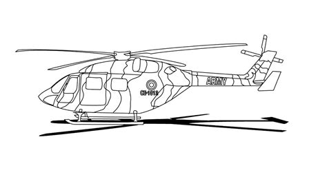 Free Printable Helicopter Coloring Pages For Kids