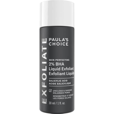 PAULA'S CHOICE SKIN PERFECTING 2% BHA Liquid Salicylic Acid Exfoliant ...