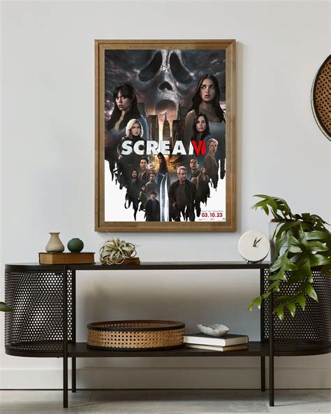Scream Movie Poster Official Scream Movie Poster High Resolution ...