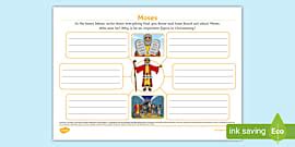 Life of Moses Word Mat