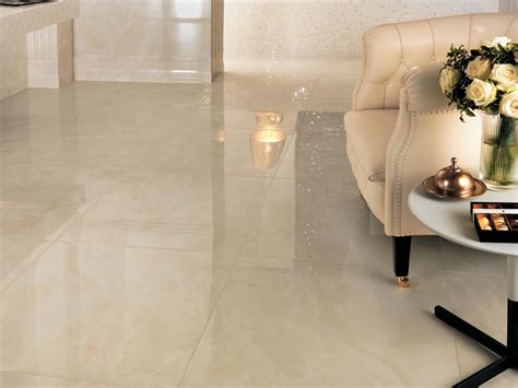 Beige Tile Floor Texture