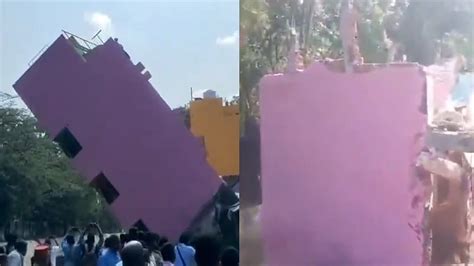 Puducherry: Houses Collapse Due To Digging Of Ditch In Attupatti Area ...