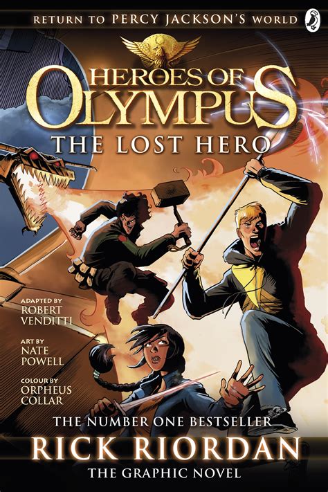 The Lost Hero: The Graphic Novel (Heroes of Olympus Book 1) by Rick ...