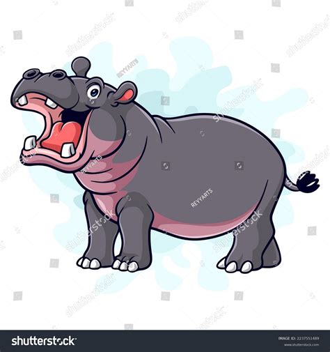 Clip Art Hippo