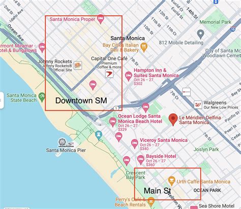 Santa Monica Hotels The Best - Hotels Homepage KristenBeinke 1120 map ...
