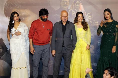 Anukreethy Vas, Anupam Kher, Gayatri Bhardwaj, Nupur Sanon, Ravi Teja ...