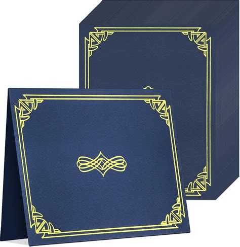 Teling 60 Pack Certificate Holders Bulk for Letter Size India | Ubuy