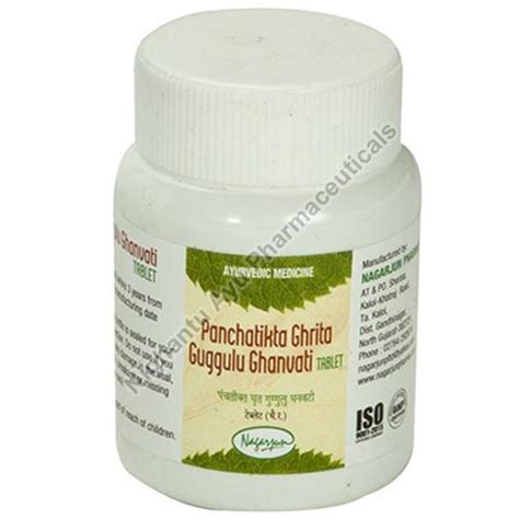 Nagarjuna Panchatikta Ghrita Guggulu Ghanvati Tablets Exporter ...