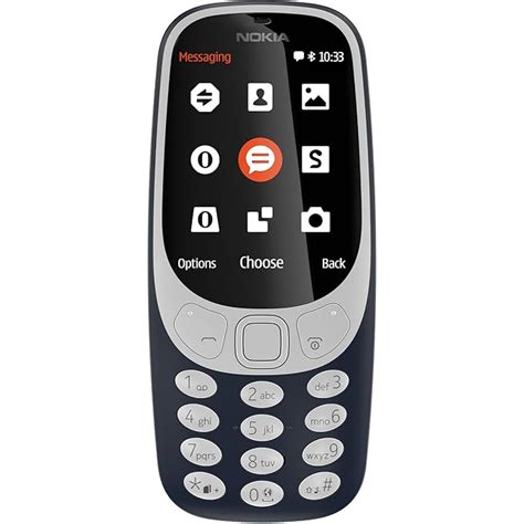 Nokia 3310 Dual SIM Feature Phone with MP3 Player, Wireless FM Radio ...