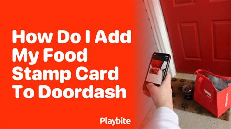 Can You Use Food Stamps On Doordash