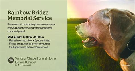 Rainbow Bridge Memorial Service, 11677 Tecumseh Rd E, Windsor, ON N8N ...