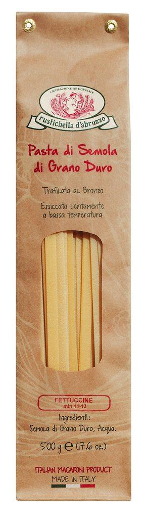 Fettuccine lunghe, pasta de semola de trigo duro, Rustichella, 500g ...