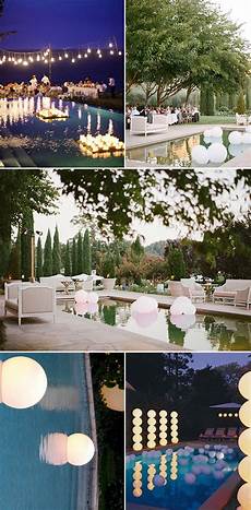 Pool Wedding Reception Ideas by Outdoor Wedding Ideas 20 Amazing Ways To Use Floating Pool Wedding Reception Ideas
