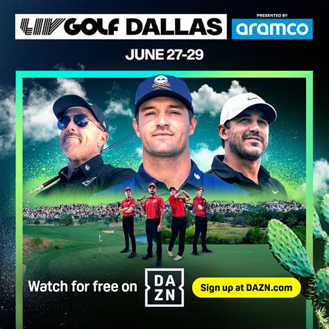LIV Golf Dallas 2025: Date, start time, tee times, stream info and how ...