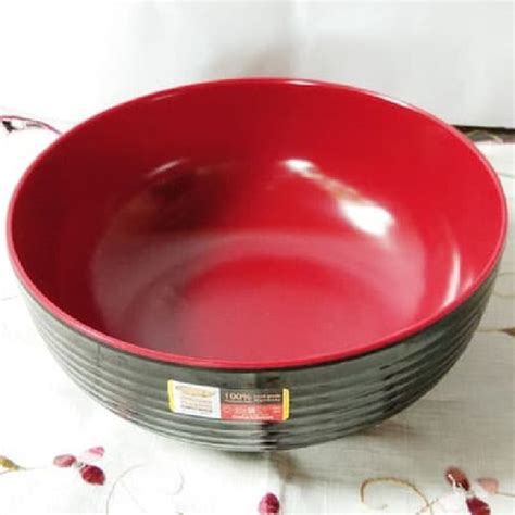 Jual Mangkok Melamin Ulir 7 inci Merah Hitam Golden Dragon - Jakarta ...