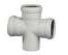 PipolE Pipes - SWR Pipes - Double Tee - 2 1/2 inch (75 mm) Dia - SWR ...