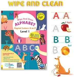 Navneet Wipe and Clean Alphabet: Buy Navneet Wipe and Clean Alphabet by ...