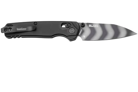 Kershaw Bel Air 6105TS Tiger Stripe CPM MagnaCut, Black Aluminum pocket ...