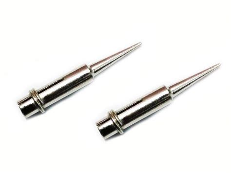 ERH INDIA Pointed Tip Bit for Micro Soldering Iron (Silver) Set of 2 ...