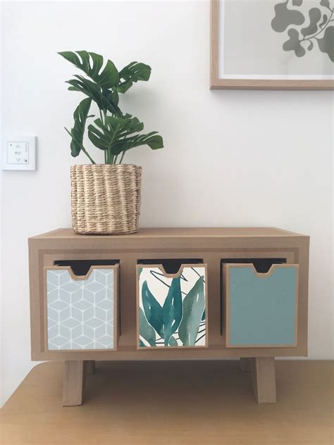 Image result for Cardboard Storage Drawer Units