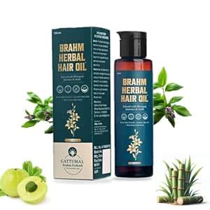 Buy Ayurvedic Hair Growth Solution with 15 Natural Herbs & Oils ...