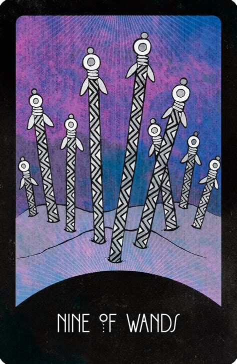 Inspirational Tarot Nine of Wands - Inspirational Tarot