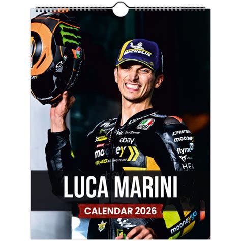 Luke Marini 2026 Wall Calendar (Large Calendar) – Celebrity Fan Gift ...